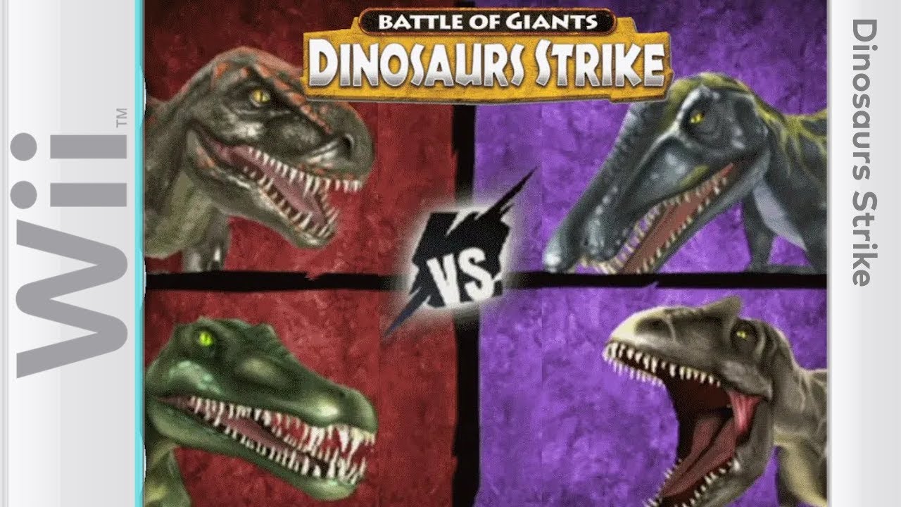 Dinosaurs Strike - Wii - Tyrannosaurus Rex & Baryonyx VS Suchomimus & Allosaurus