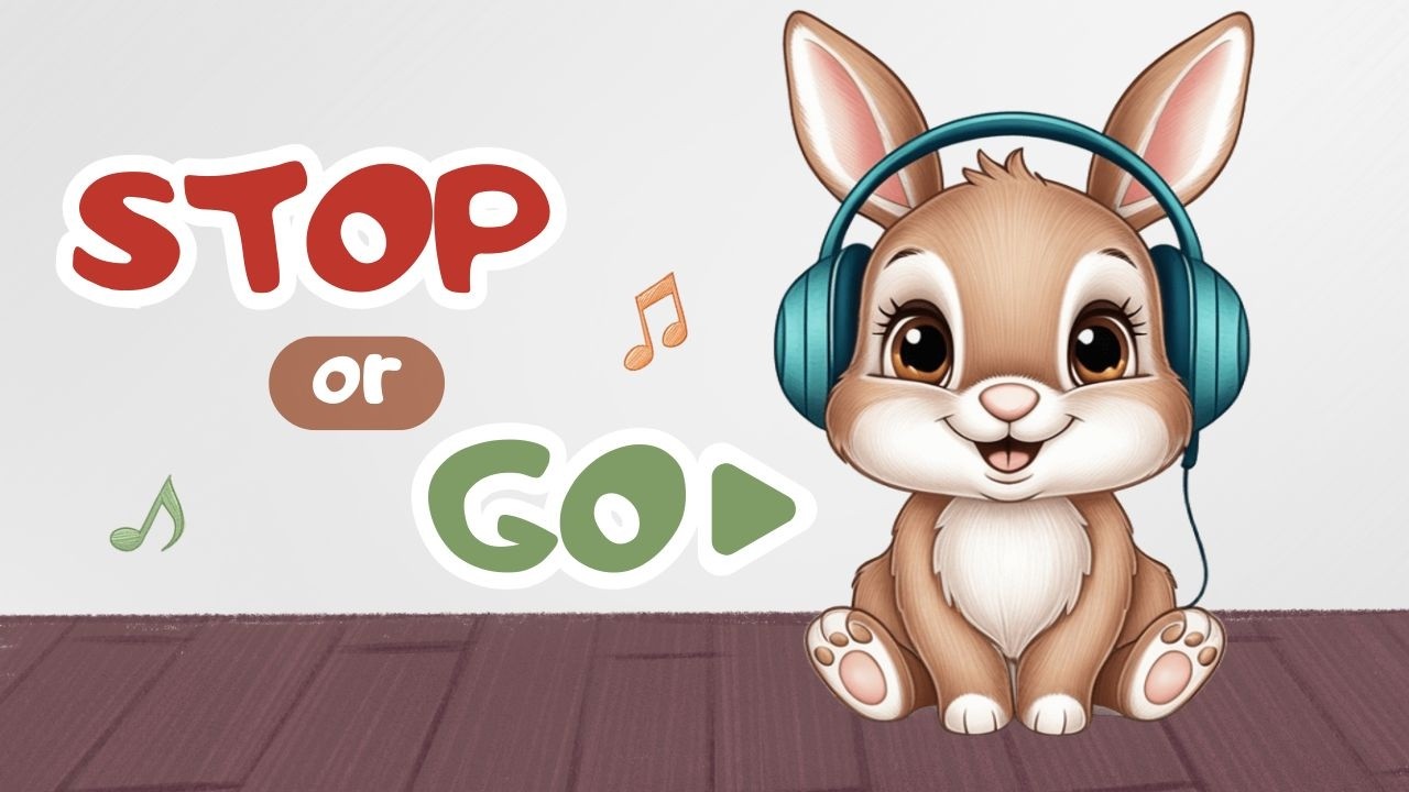 STOP AND GO | музика для занять | ритмічна гра для дітей