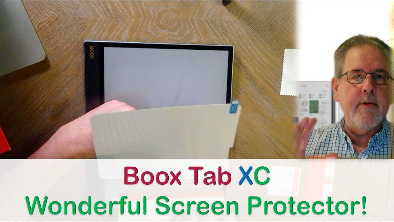 Boox Tab XC:  Get Better Writing Feel