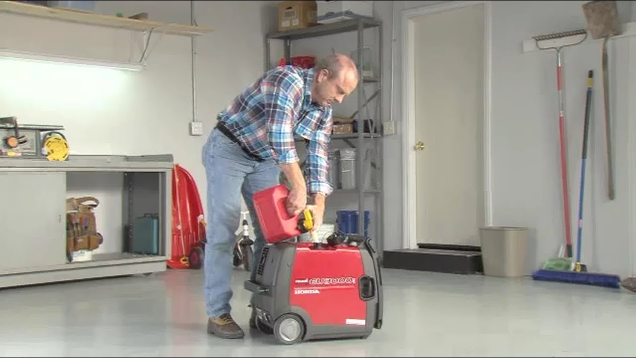 Honda EU3000i Handi Portable Generator Storage
