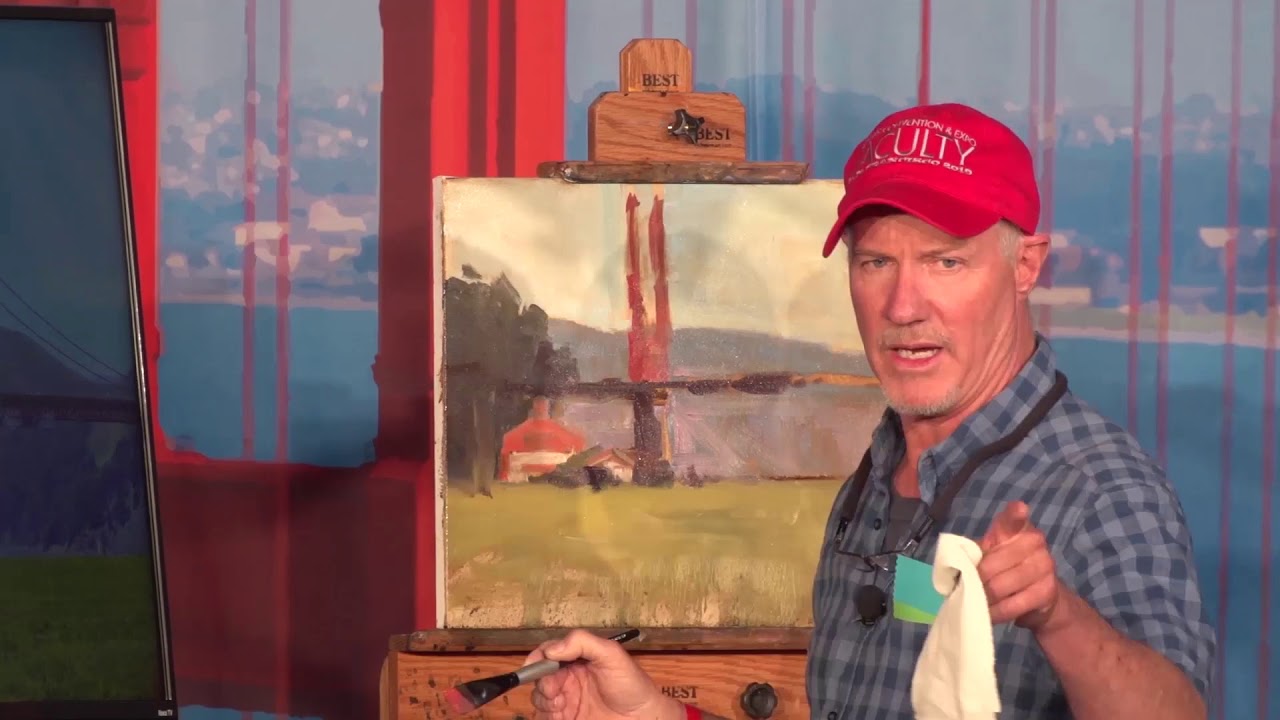 Plein Air Convention & Expo: Five Artists, One Painting Time-Lapse