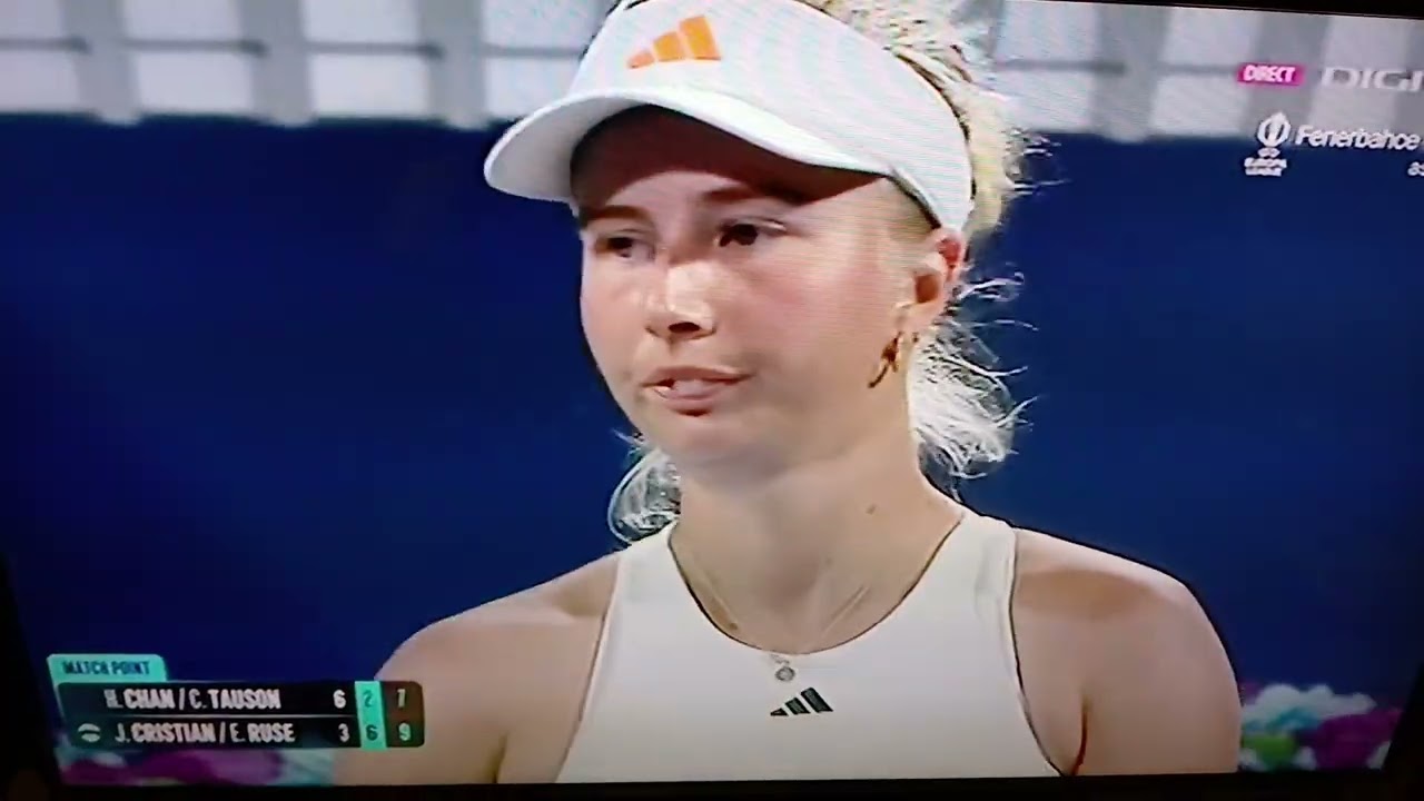 GABY RUSE și JACKY CRISTIAN, ghem, set, meci și calificare în semi la WTA 1000, DUBAI 2026, la digi 