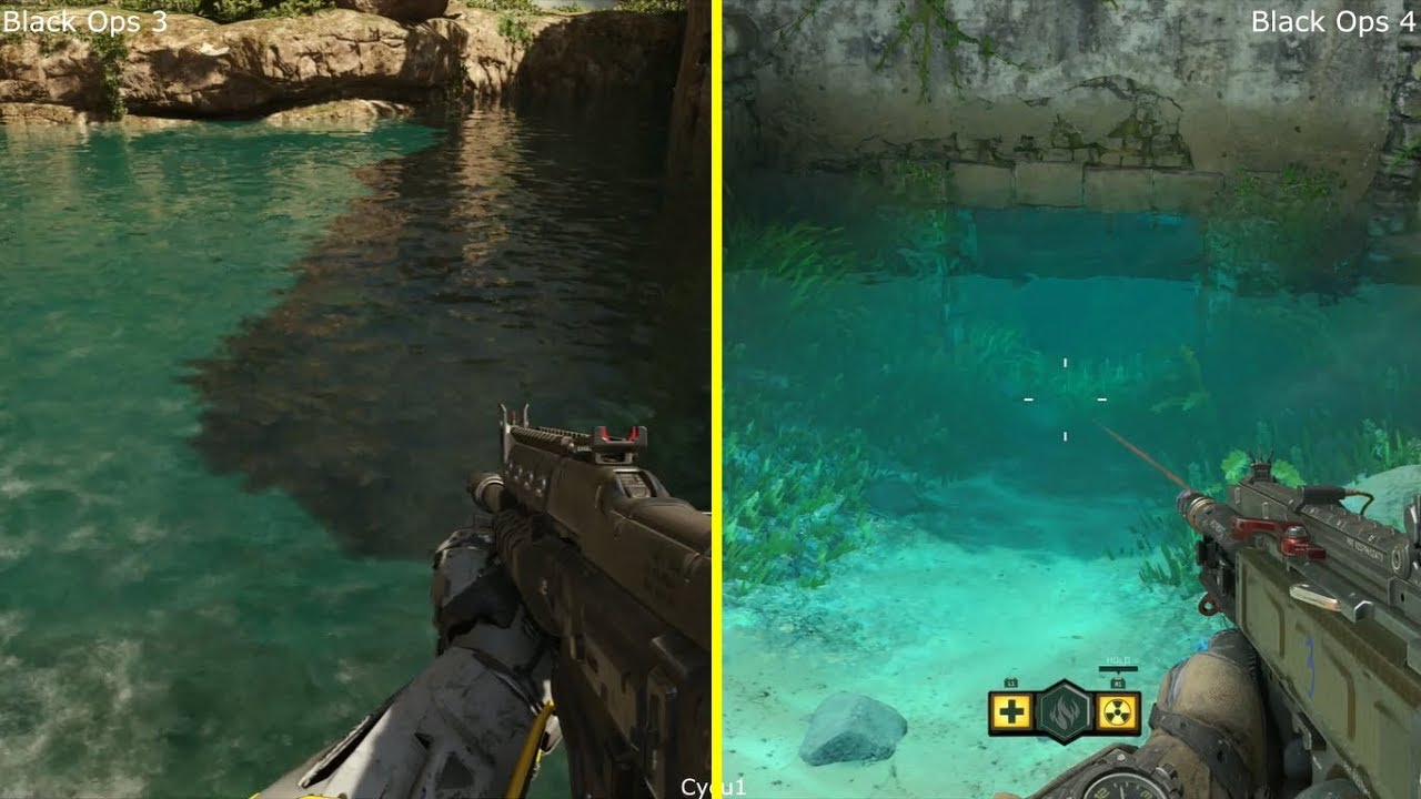Call of Duty Black Ops 3 vs Black Ops 4 PS4 Pro Early Graphics Comparison