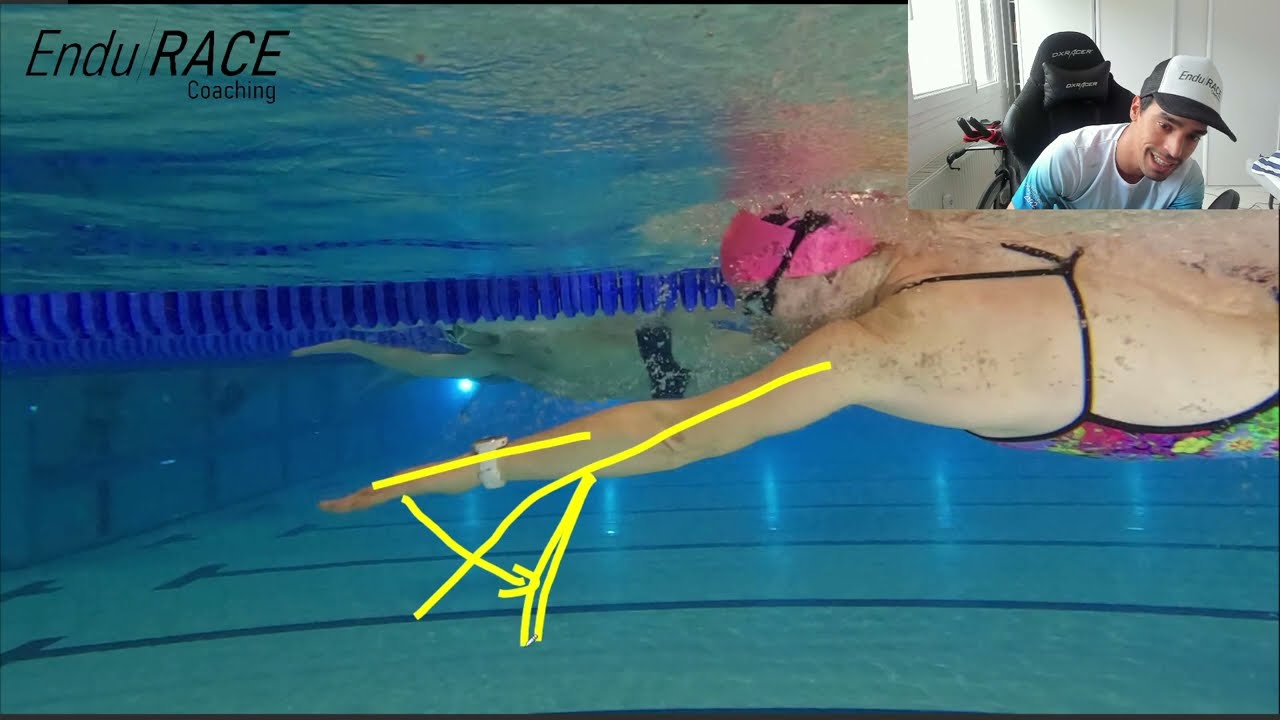Analyse natation Maelle - Triathlète