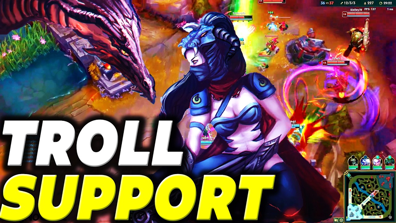VAYNE BUT MY MID AND SUPPORT ARE TROLLING! - Heartseeker Vayne Gameplay | League Of Legends