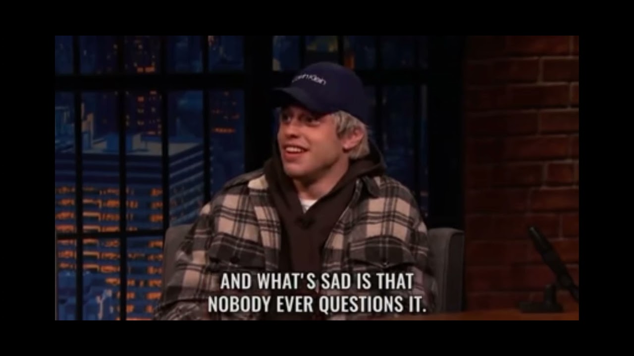 Pete Davidson about Taylorswift being on snl night........ 🔥🔥🔥