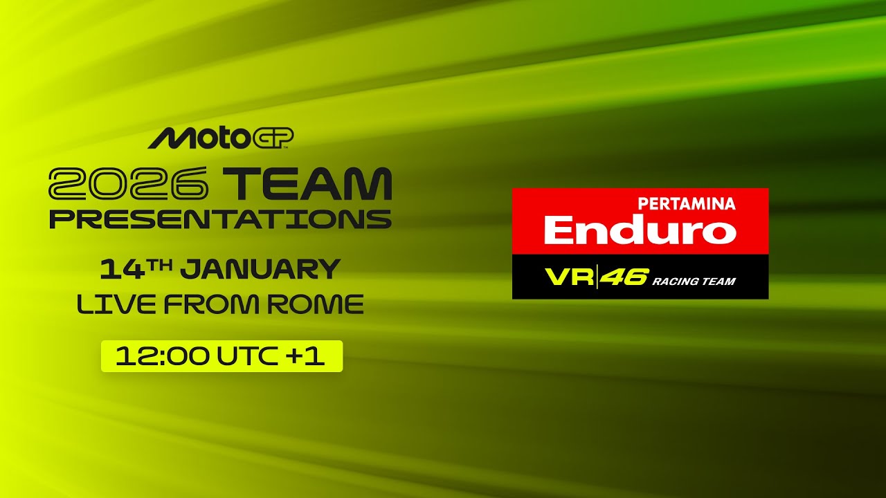 Pertamina Enduro VR46 Racing Team | 2026 MotoGP Teams Presentations Live Show