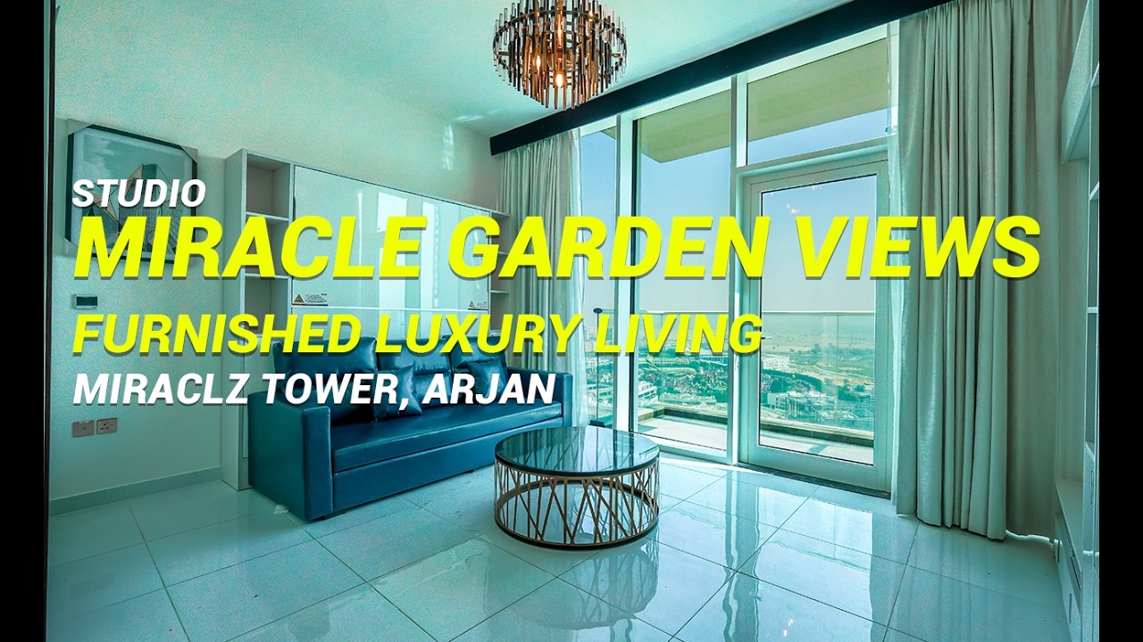 High-Floor Miracle Garden View | Fully Furnished | Turnkey Luxury Living