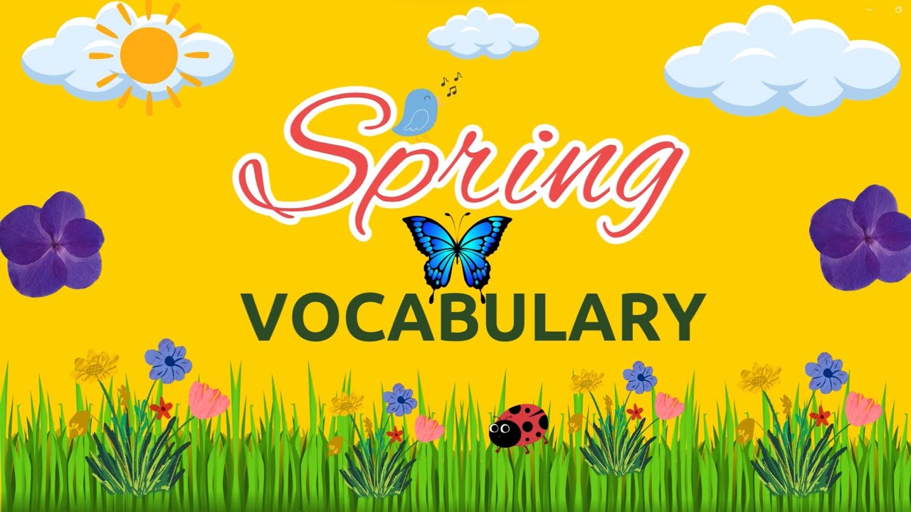 Spring | Vocabulary for kids