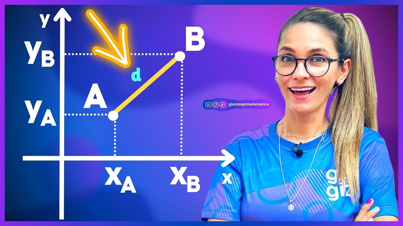 DISTÂNCIA ENTRE DOIS PONTOS | PLANO CARTESIANO | GEOMETRIA ANALÍTICA
