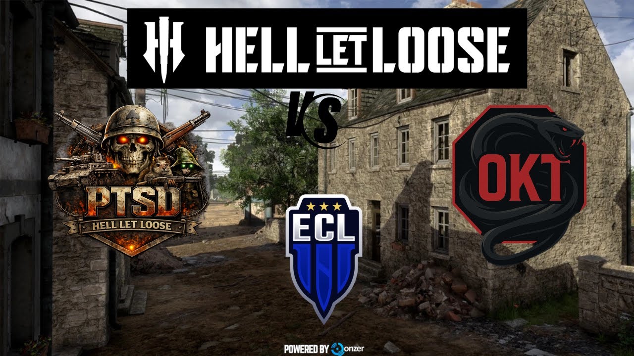 Hell Let Loose - Competitive (ECL) - PTSD (Axis) v OKT (Allies) SMDM | 30 min delay - 1 Mar 2026
