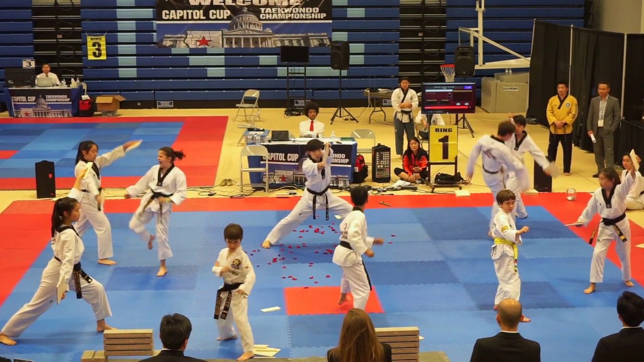 Taekwon Kids Demo Team - Capitol Cup Taekwondo Championships 2017
