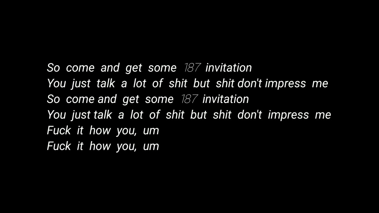 $UICIDEBOY$ - Scope Set (Lyrics)