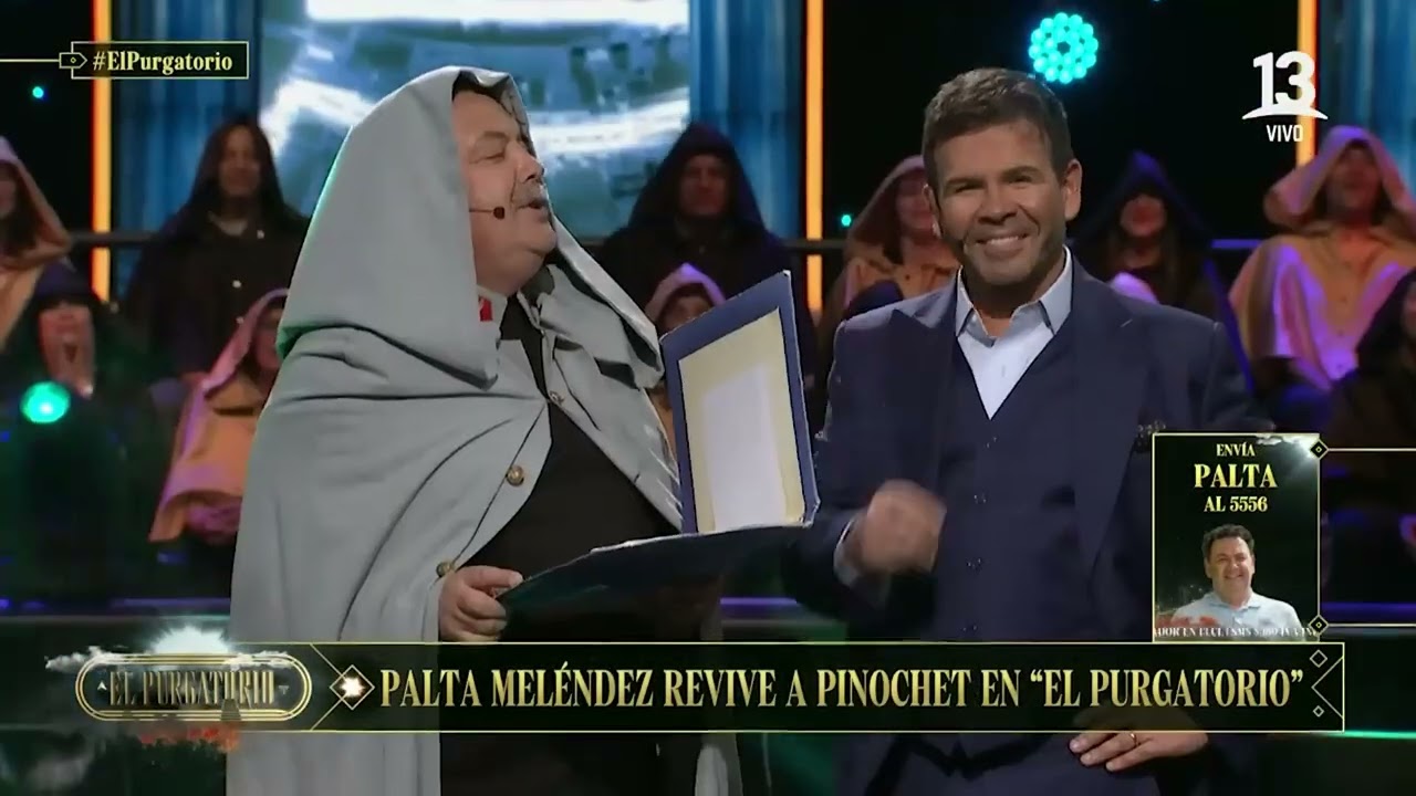 Palta Meléndez sorprendió imitando a Augusto Pinochet | El Purgatorio