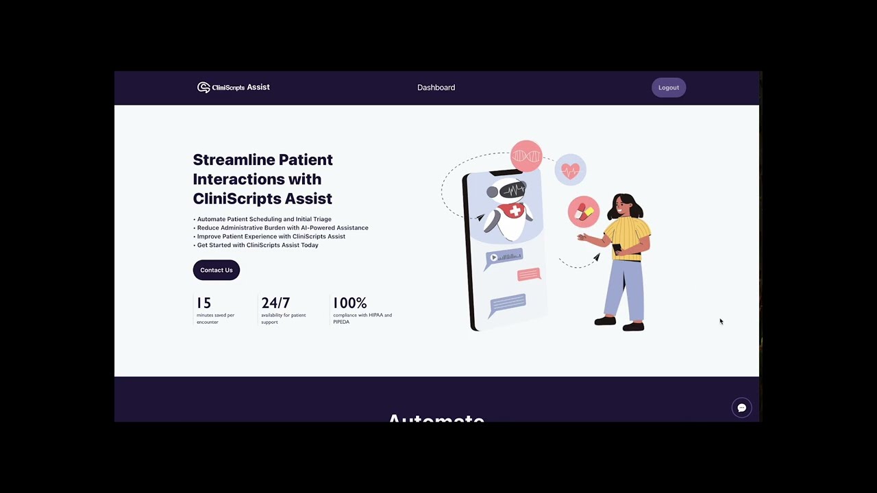 Meet CliniAssist: AI Chatbot for Intake, Scheduling & Support in Mental Health Clinics