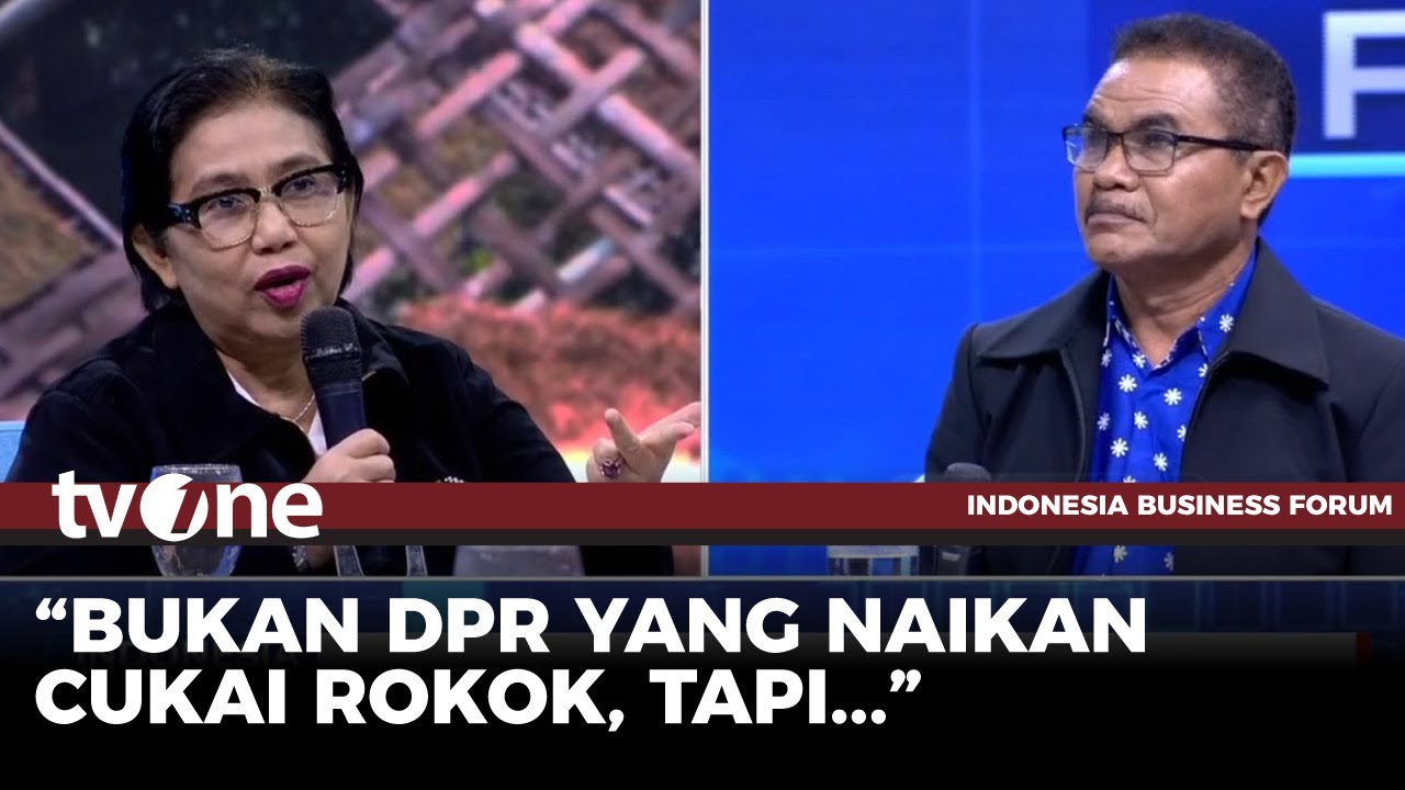 Irma Chaniago: Kenaikan Cukai Rokok Ditentukan Oleh DPR Itu Pernyataan Keliru | IBF tvOne