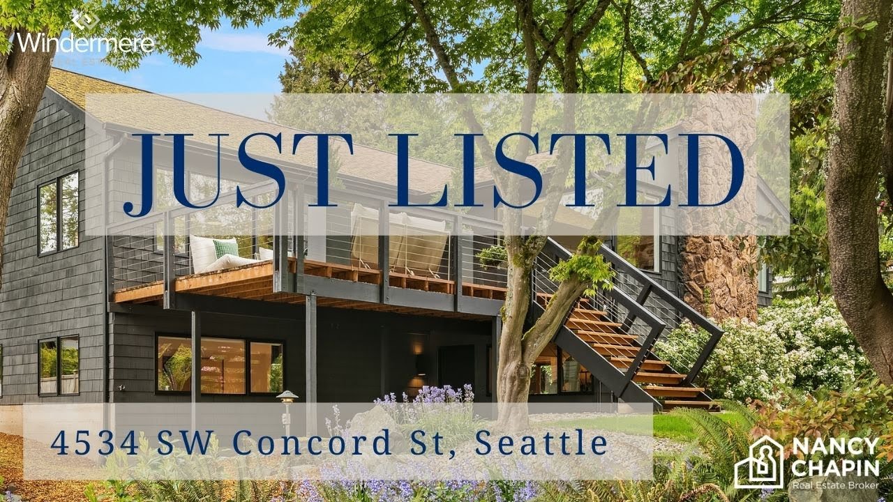 Home for Sale in West Seattle: 4534 SW Concord St, Seattle