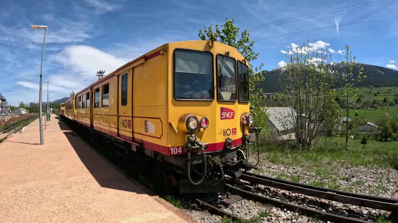 Little Yellow Train of the Pyrenees -Train Jaune