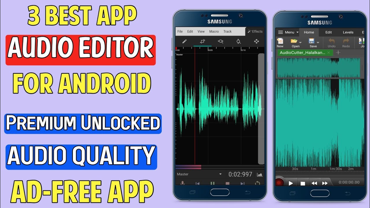 3 Best Audio Editor Apps For Android