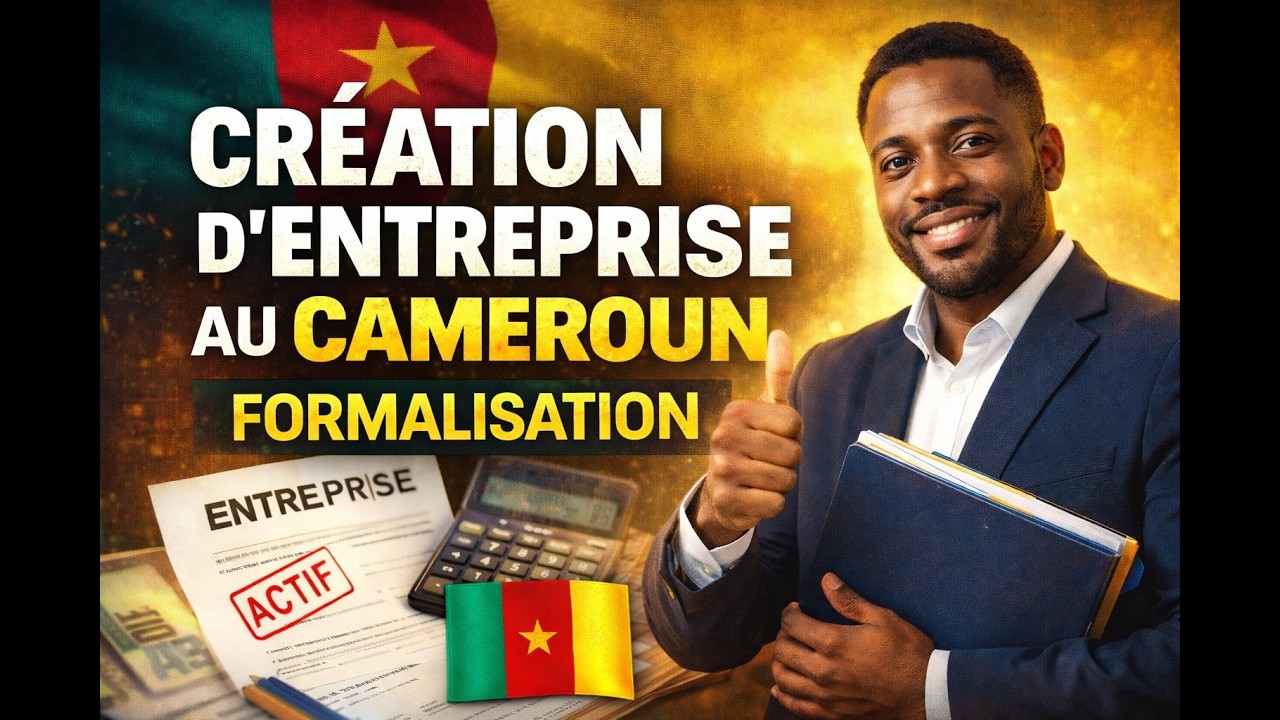 Création d entreprise au Cameroun formalisation ep 1