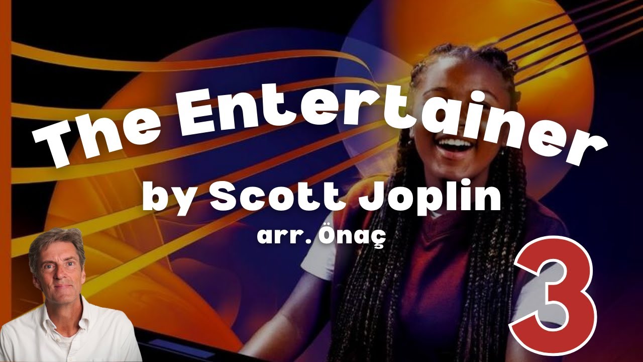 The Entertainer by S. Joplin, arr. D. Önaç: ABRSM Grade 3 Piano (2023 & 2024) - C3