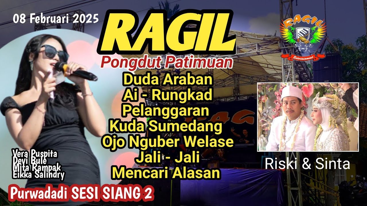 DUDA ARABAN - SESI SIANG 2 LIVE PANCANGAN PURWADADI  - RAGIL PONGDUT