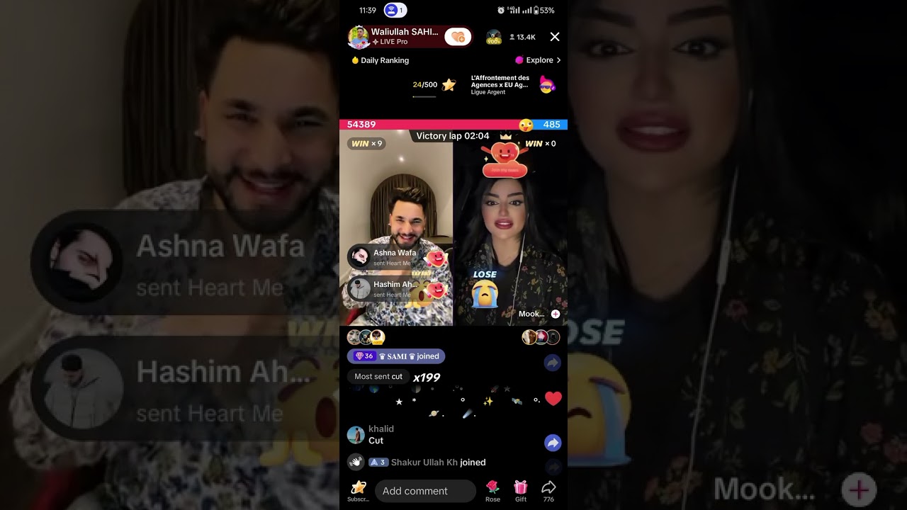 Wali Ullah and Mooka new Tiktok Live Funny Video | Waliullah funny tiktok live | Live Tiktok Video