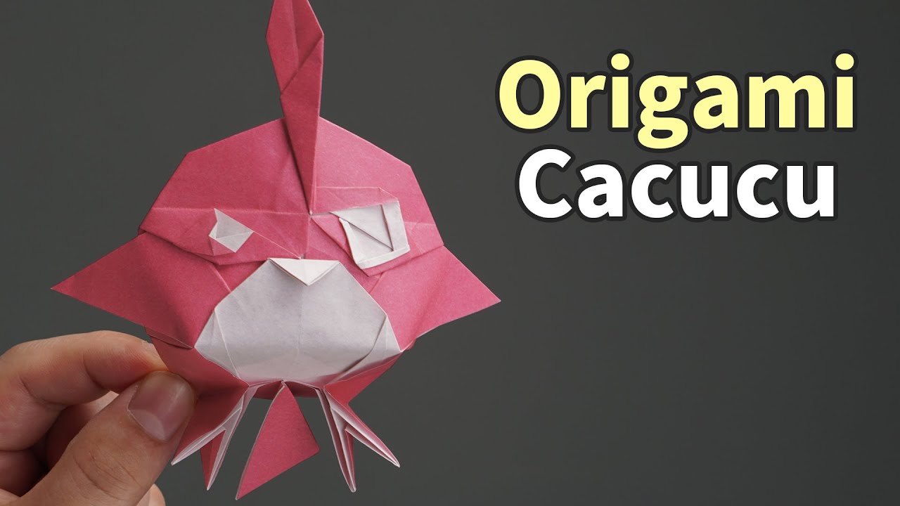 不会吧哥们，这你也能折？| Origami Cacucu