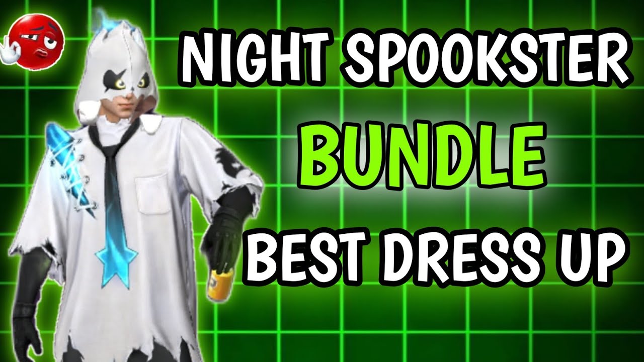 TOP 10 NO TOP-UP🥰DRESS COMBINATION WITH NIGHT SPOOKSTER BUNDLE || FREE DRESS UP☠️ FOR NEW PLAYERS ||