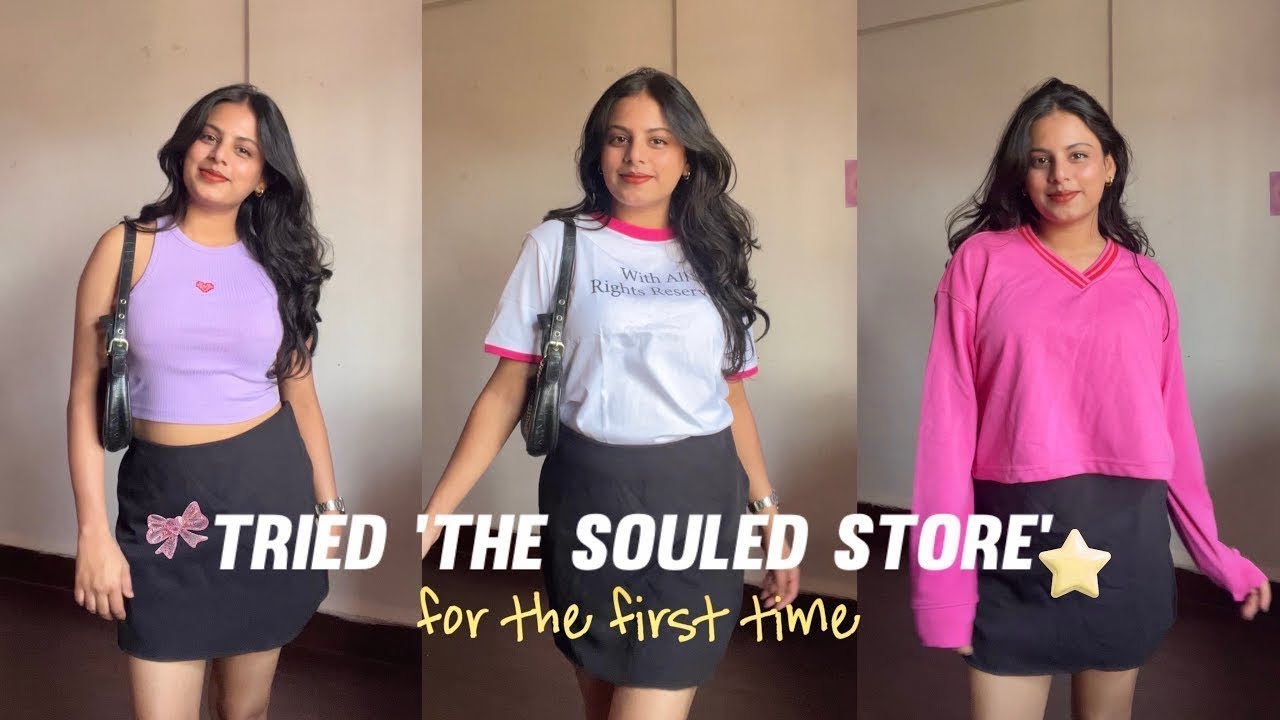 *Trendy* Tops, Tshirts, Sweatshirts & Pants from SOULED STORE! 💕 Amazon Haul 