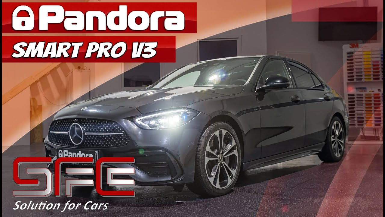 Alarmanlage in der Mercedes C-Klasse W206 - Pandora Smart Pro V3
