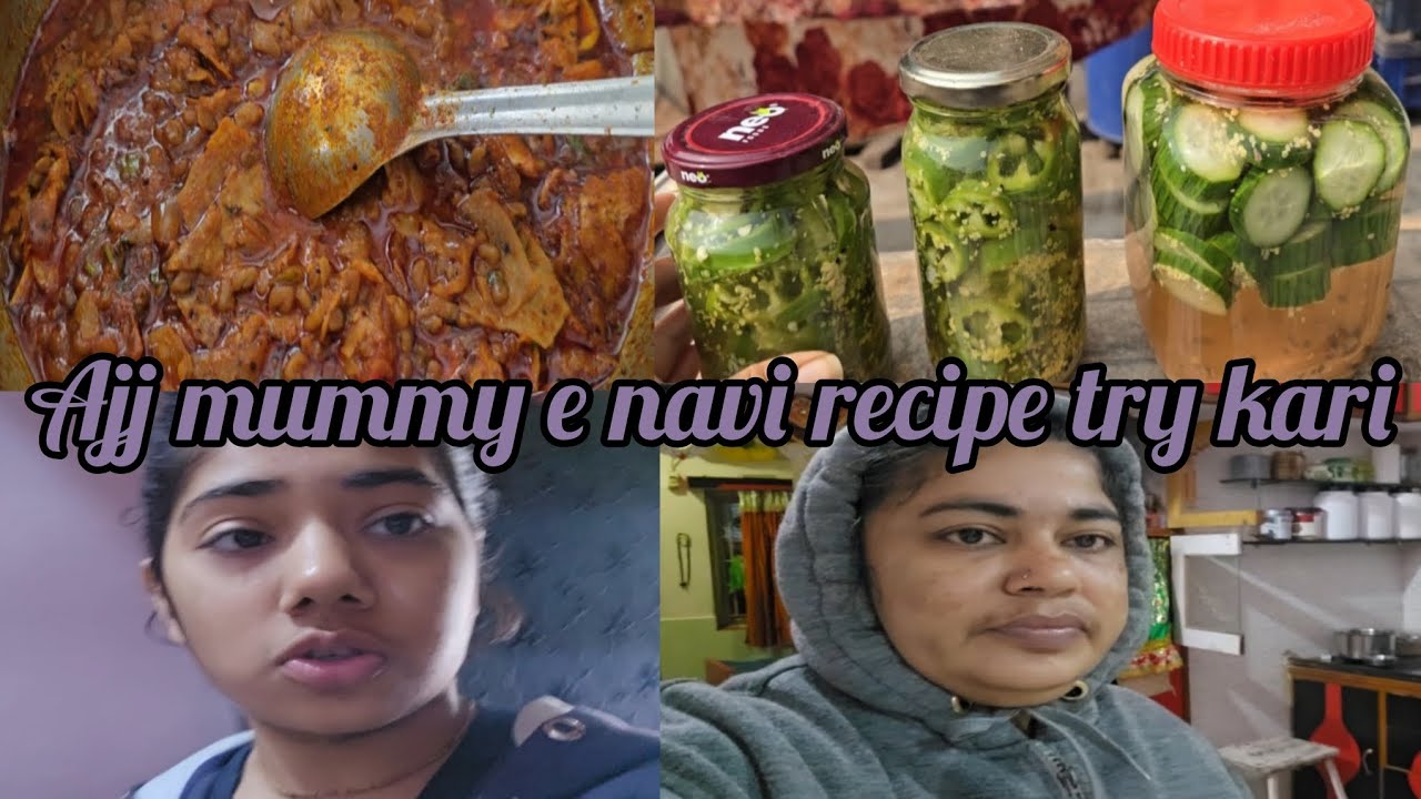 Mummy e new recipe try kari ane maru favourite pan banavyu