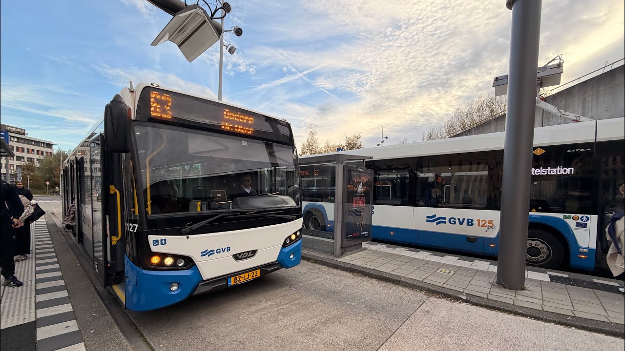 GVB Amsterdam buslijn 63 | Station Lelylaan - Osdorp De Aker | VDL Diesel 1100 serie | November 2025