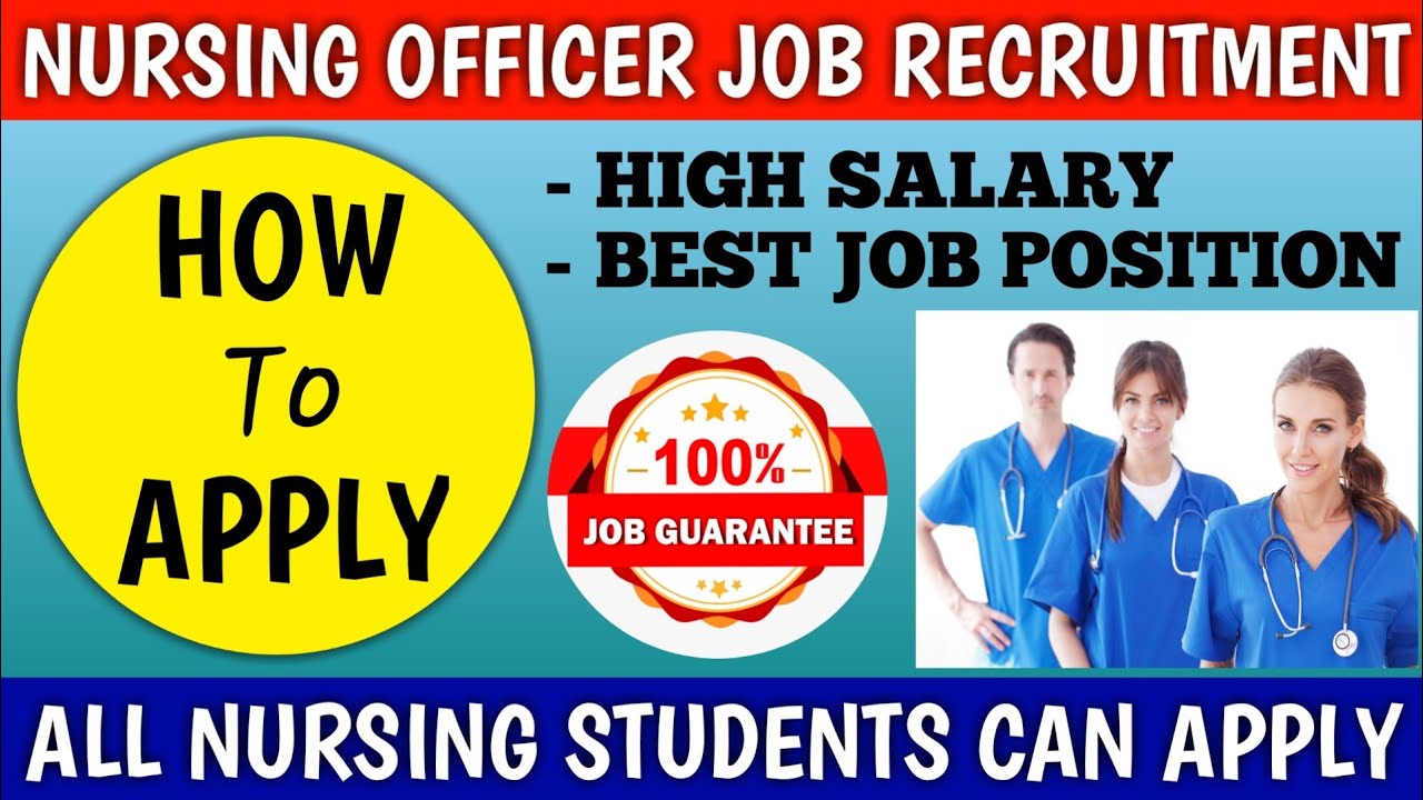 Nursing officer and anm job recruitment 2021 | nursing officer and anm job vacancies 2022| nursing |