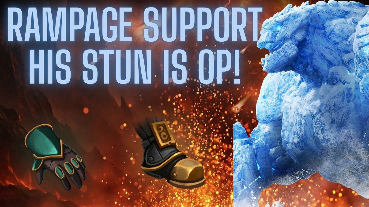 Rampage Support He Can do It ALL!! - Predecessor Ranked Paragon