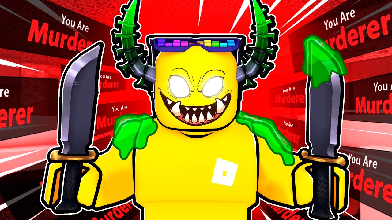 Becoming a MONSTER in Roblox Murder Mystery