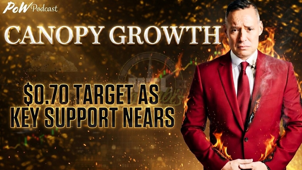 Canopy Growth: Reverse Split FUD Incoming? $0.70 Target as Key Support Nears
