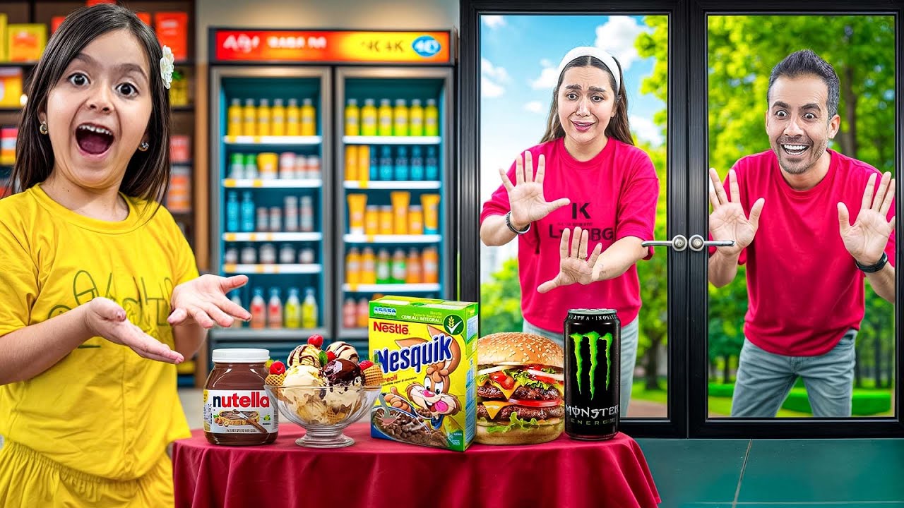 24ساعت نازلی میگه چی بخوریم- آیا زنده می مونیم !؟ 😮‍💨