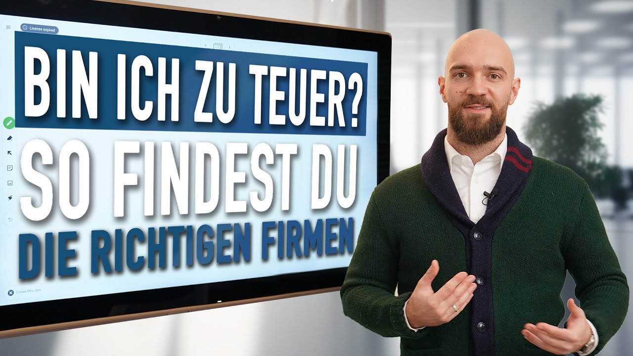 Absage weil zu teuer? So findest du die RICHTIGEN Firmen bei der Jobsuche