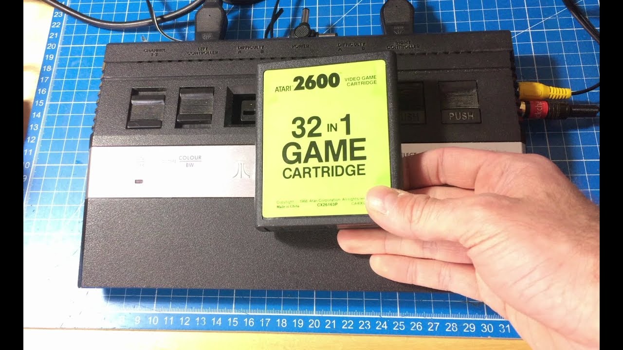 Atari VCS 2600 32 in 1 Cartridge EPROM Mod 16 in 1