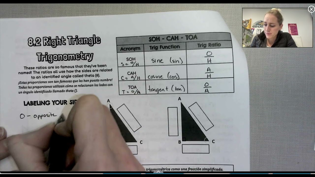 8.2 Intro to Trig Ratios