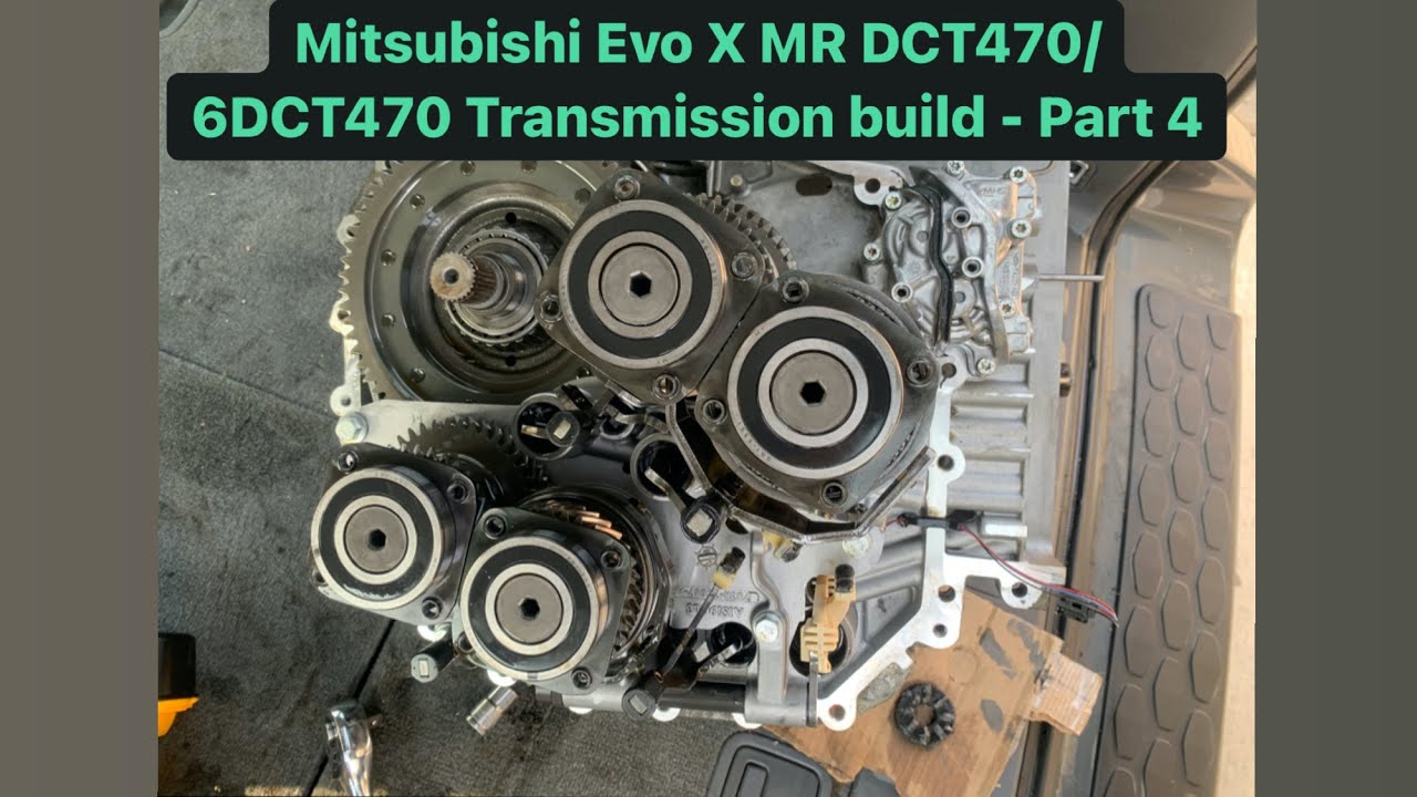 Mitsubishi Evo X MR DCT470/ 6DCT470 Transmission build - Part 4 Opening The Casing & Internal Filter