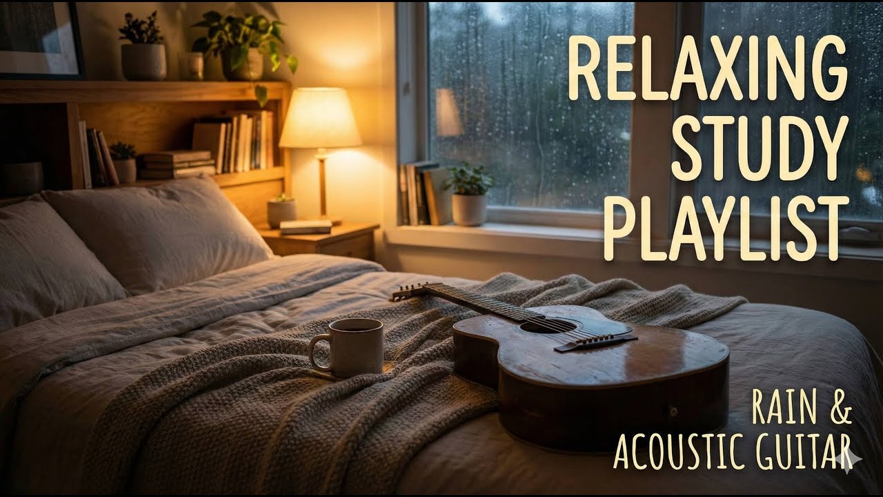 Deep Focus Guitar – 6 Hours of Cozy Instrumental Music for Study & Calm