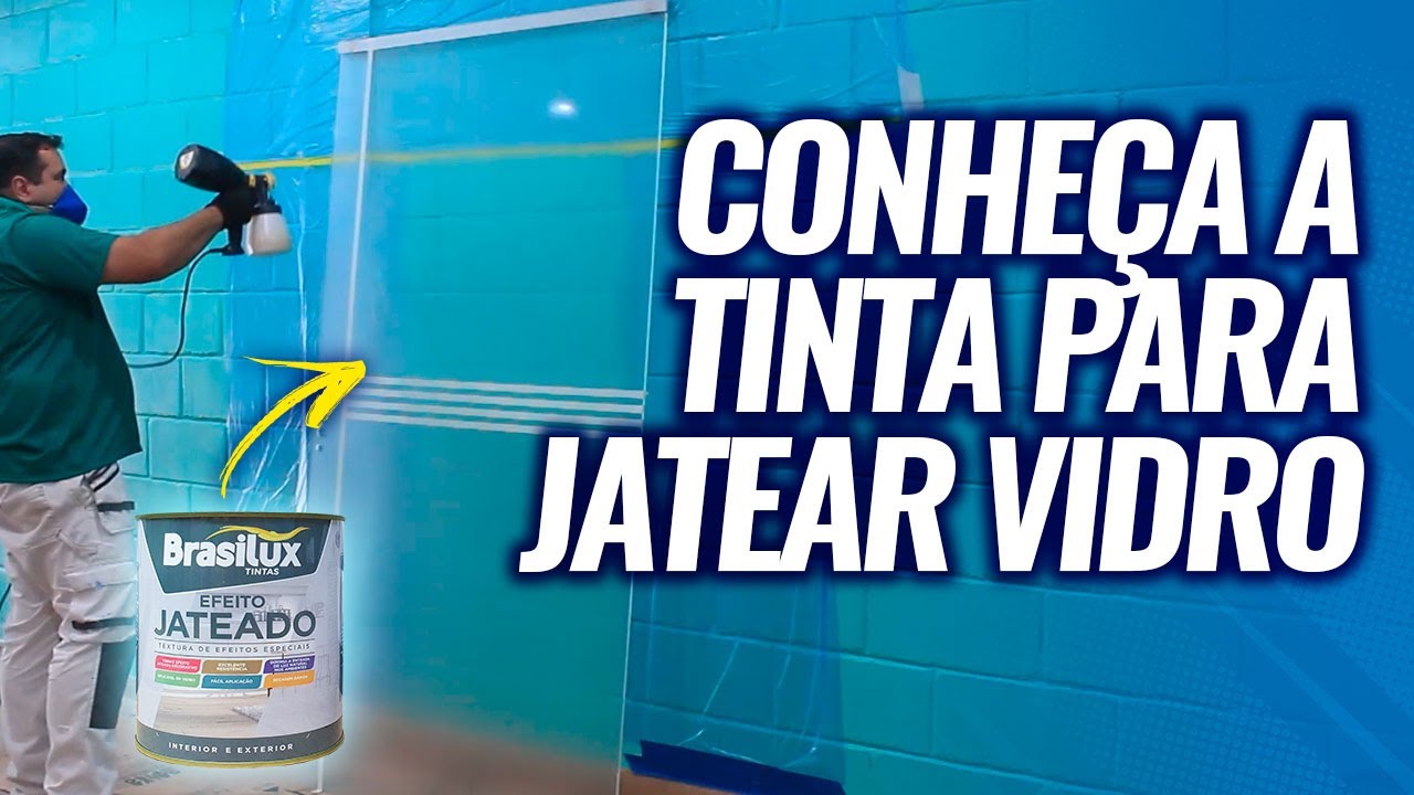 CONHEÇA O EFEITO JATEADO PARA VIDRO | PASSO A PASSO