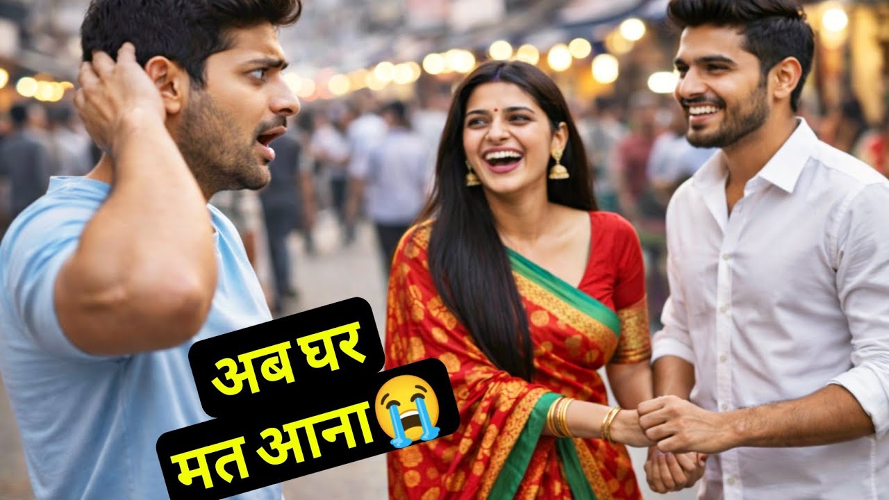 पत्नी को बाजार में किसी और लड़के के साथ देखकर पति को शक हुआ.. फिर उसने जो किया... | EMOTIONAL STORY