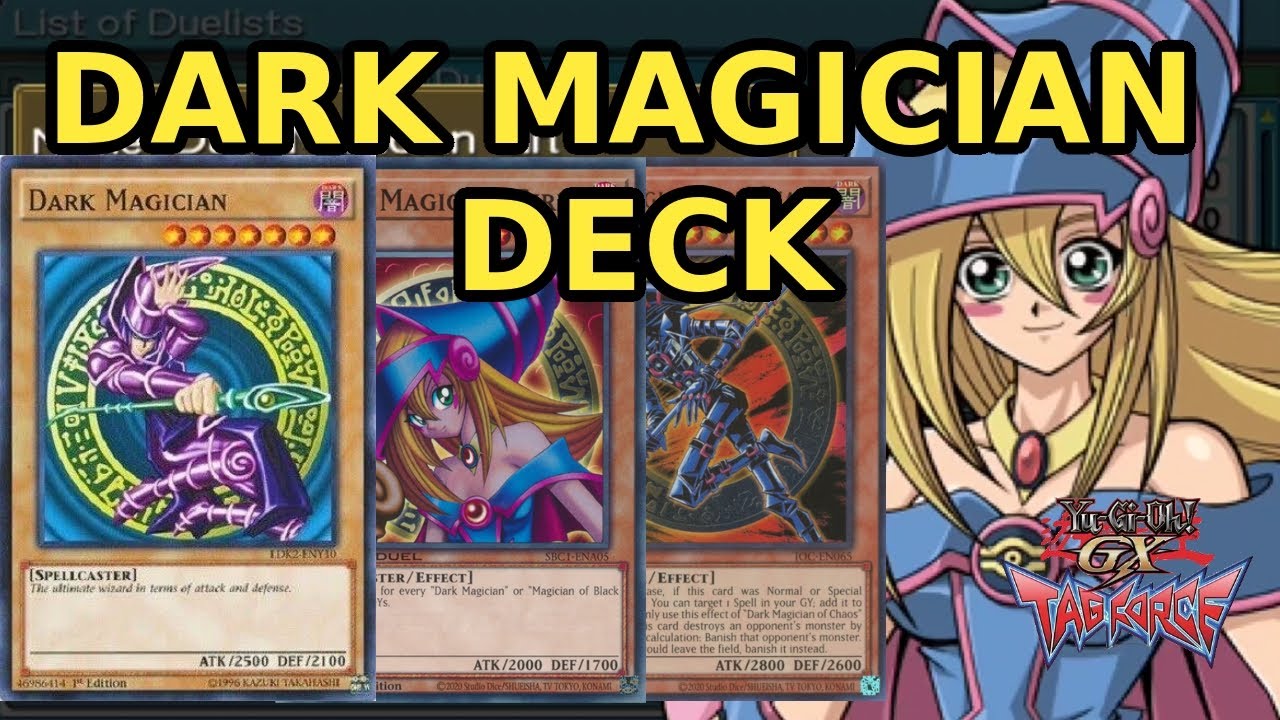 Yugioh GX Tag Force 1 : Dark Magician Girl / Dark Magician Deck