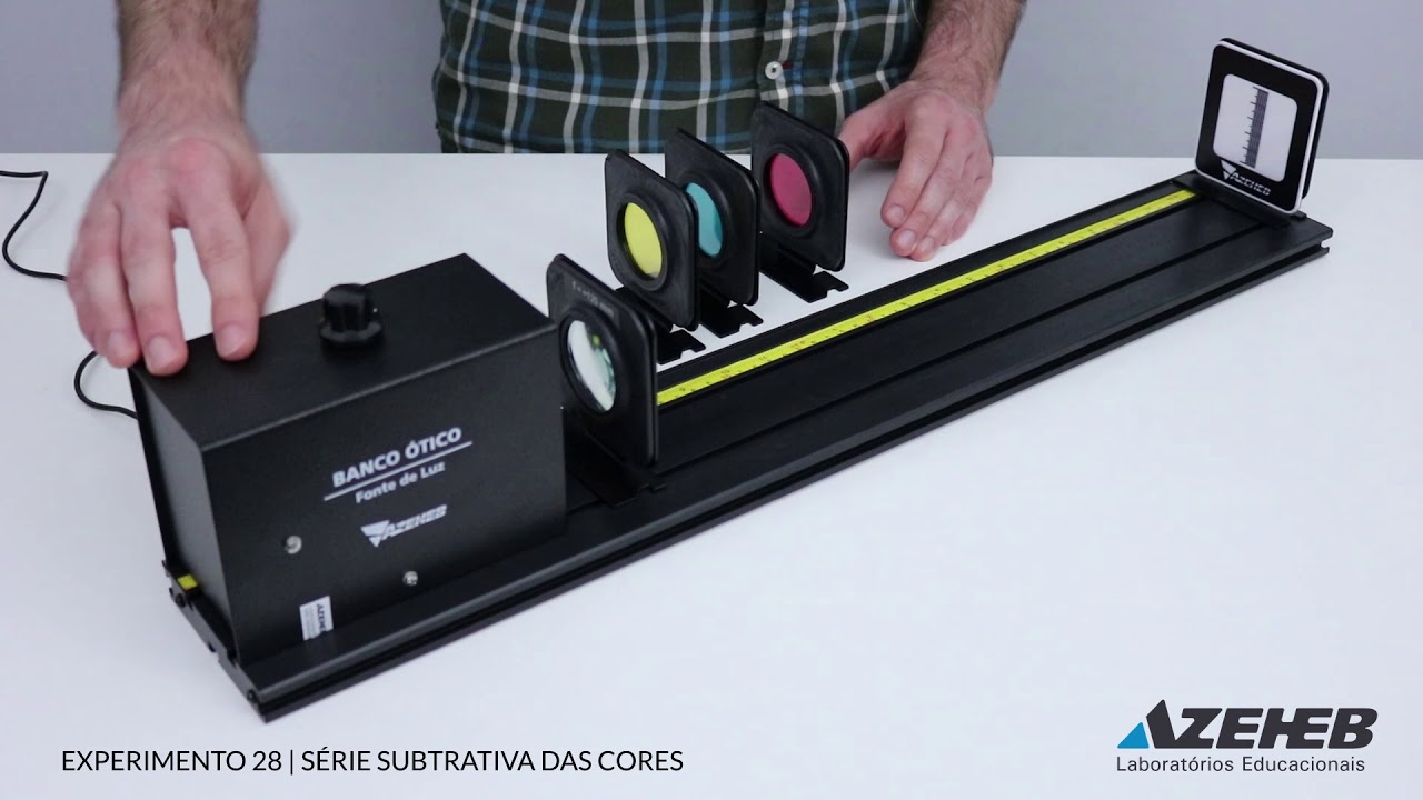 EXPERIMENTO 28 - SÉRIE SUBTRATIVA DE CORES - BANCO ÓTICO
