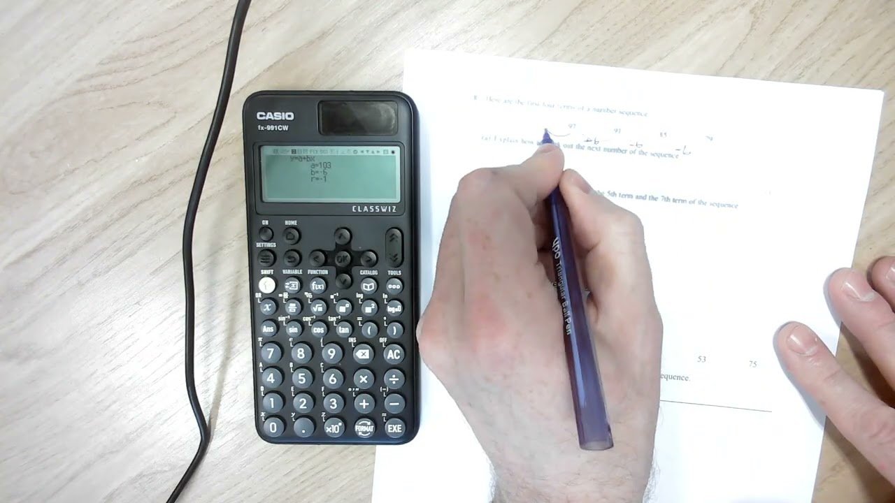 Linear and quadratic sequences