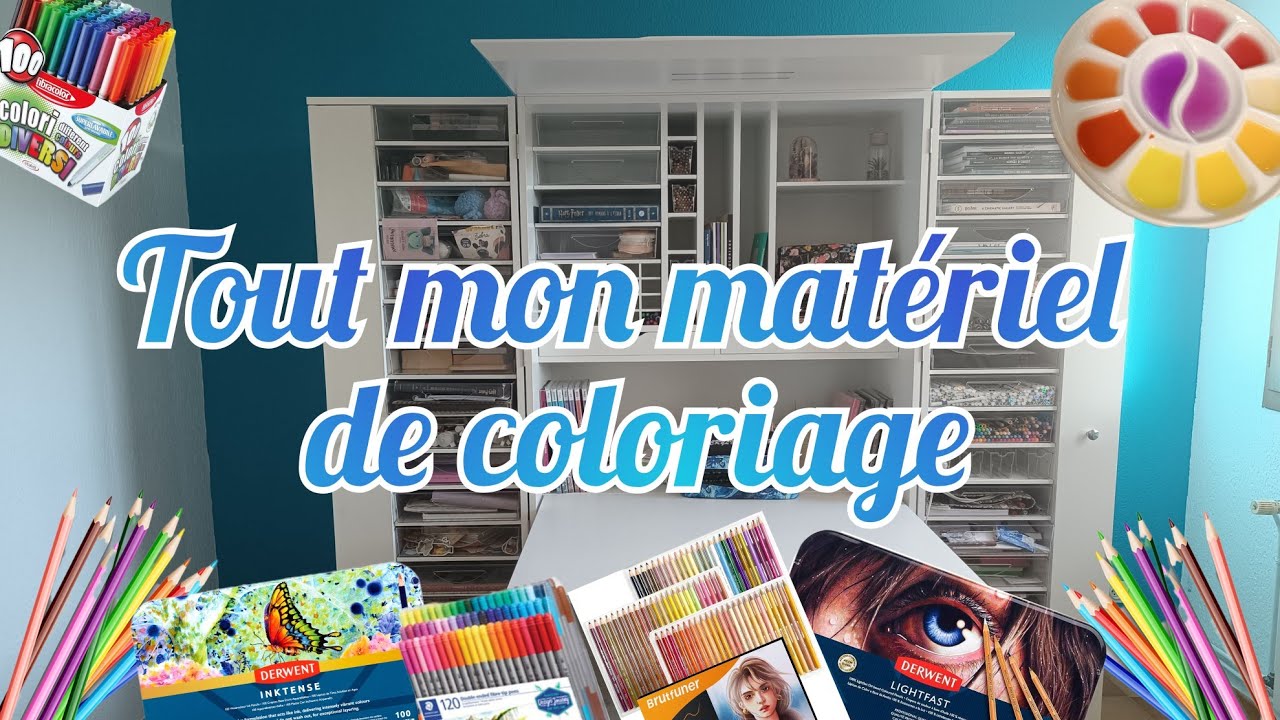 Tout Mon Mat&eacute;riel de Coloriage !