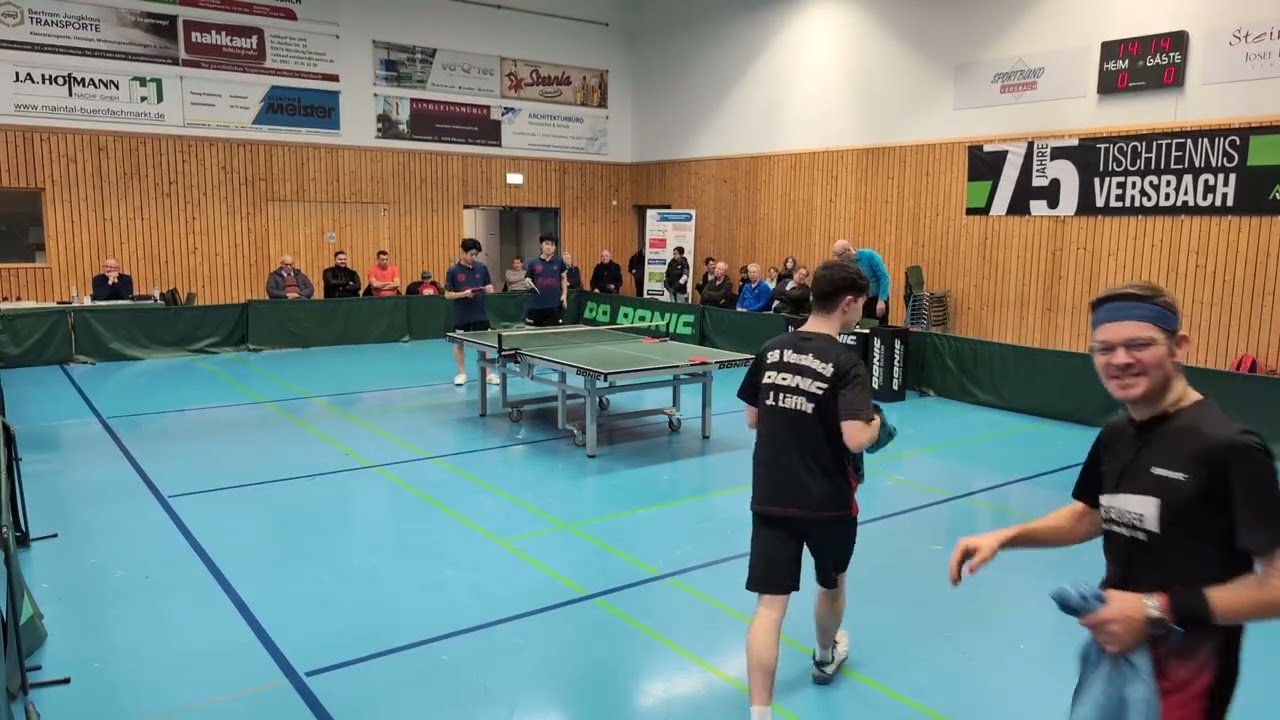 3. Bundesliga | Löffler-Geist vs Tamari-Itagaki | SB Versbach gegen DJK SpVgg Effeltrich
